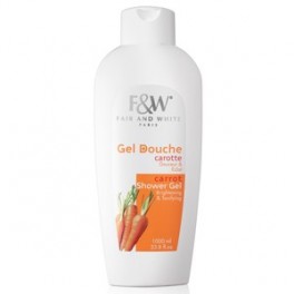 FAIR & WHITE - GEL DOUCHE CAROTTE 1000ML