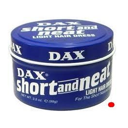 DAX - POMMADE SHORT NEAT LIGH HAIRDRESS (BLEU) 3.5oz