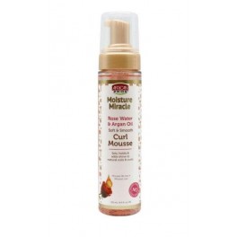 AFRICAN PRIDE MOISTURE  MIRACLE -CURL MOUSSE 8,5 OZ
