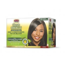 AFRICAN PRIDE OLIVE RELAXER KIT SUPER 