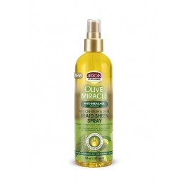 AFRICAN PRIDE OLIVE MIRACLE BRAID SHEEN SPRAY 12 OZ