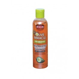 AFRICAN PRIDE OLIVE MIRACLE NEUT SHAMPOO 8 OZ