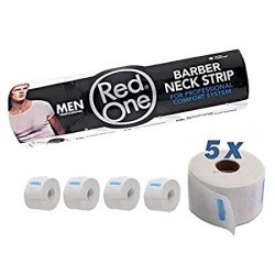 RED ONE – BARBER NECK STRIP x5