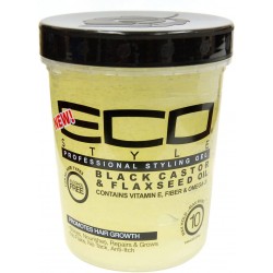 ECO STYLER STYLING  GEL  BLACK CASTOR BLACK 32 OZ