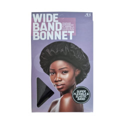 BONNET WIDE BAND CAP NOIR Dz